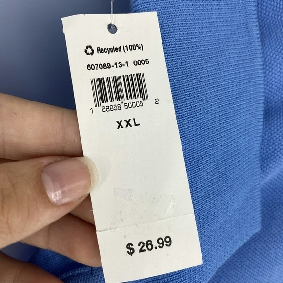 Gap Everyday Polo Light Blue XXL NWT🔖 - Picture 4 of 7